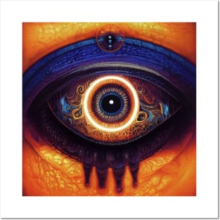 The allseing eye Posters and Art